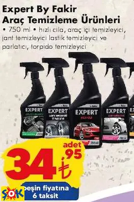 EXPERT BY FAKİR ARAÇ TEMİZLEME ÜRÜNLERİ